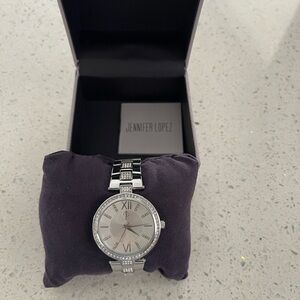 Jennifer Lopez Silver Watch for women